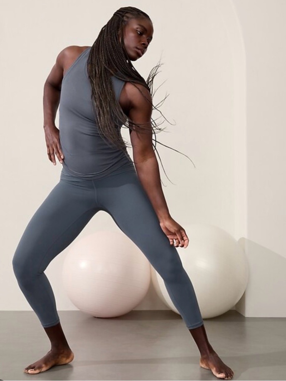 athleta with ease cinched tank